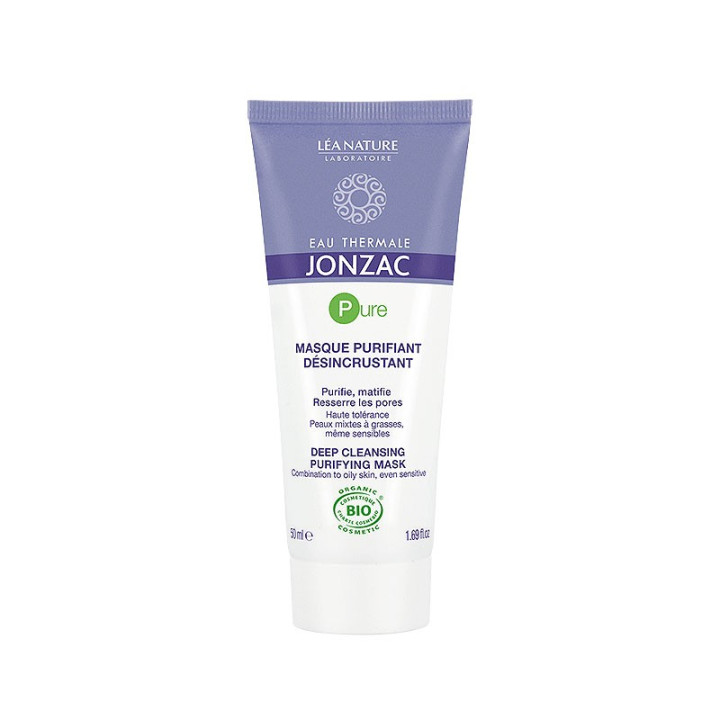JONZAC PURE Masque purifiant désincrustant, 50ML