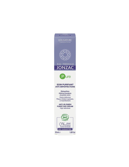 JONZAC PURE Soin purifiant anti imperfections, 50ML