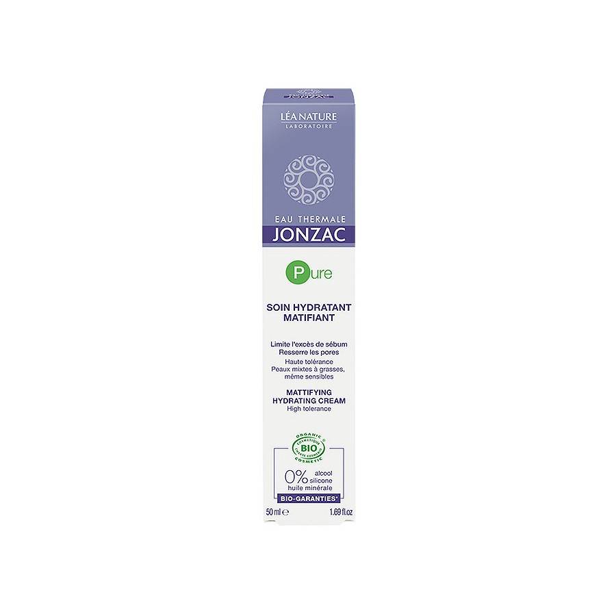JONZAC Pure soin hydratant matifiant, 50ML