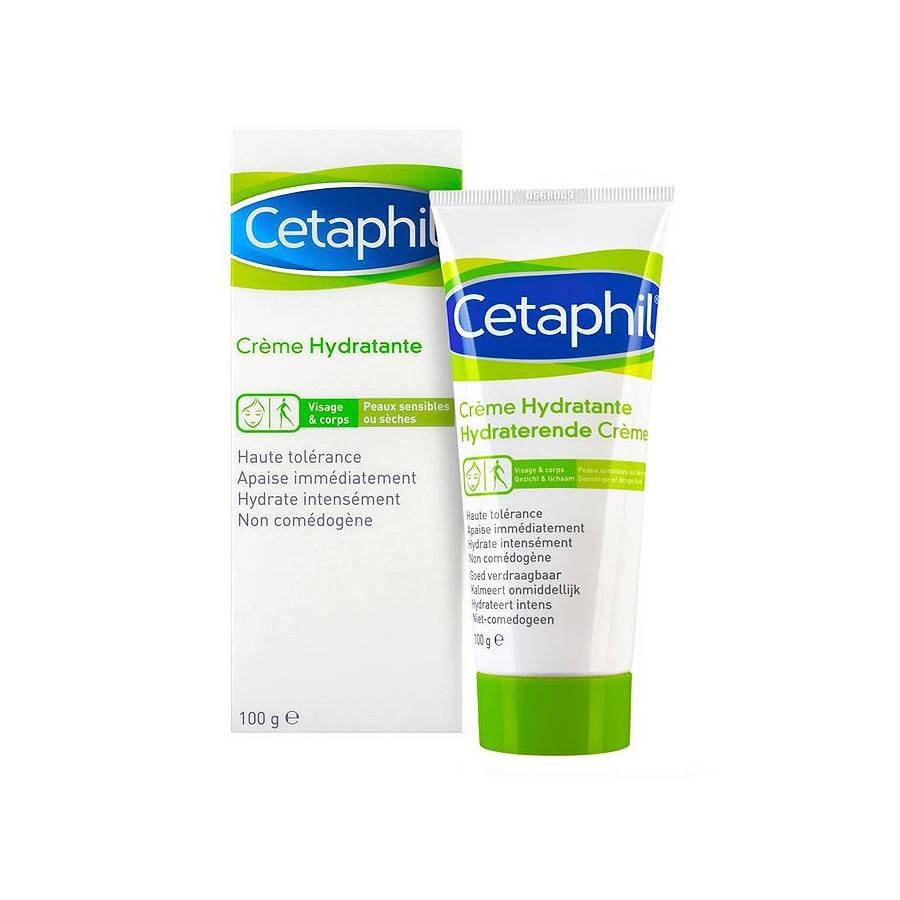 Cetaphil Crème Hydratante Peau Sèche Peau Sensible 100g - Parapharmacie en  ligne - Santédiscount