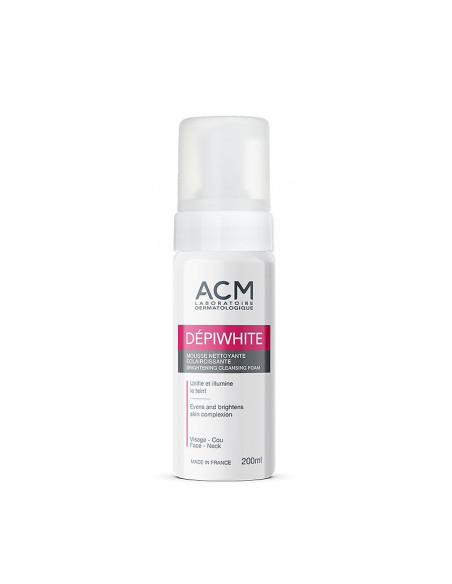 ACM Dépiwhite Mousse Nettoyante éclaircissante, 200ML