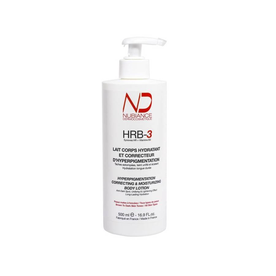 NUBIANCE HRB-3 Lait corps hydratant correcteur