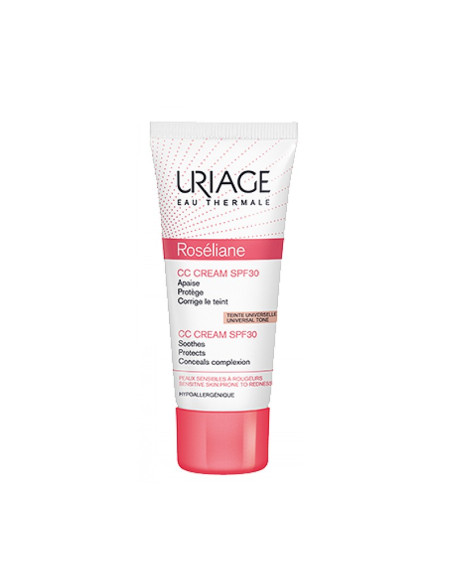 URIAGE ROSÉLIANE CC Cream SPF30, 40ML URIAGE ROSÉLIANE CC Cream SPF30, 40ML