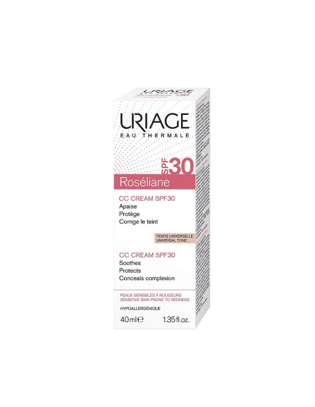 URIAGE ROSÉLIANE CC Cream SPF30, 40ML URIAGE ROSÉLIANE CC Cream SPF30, 40ML