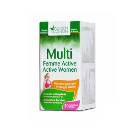 ADRIEN GAGNON Multi Femme active, 30 comprimés