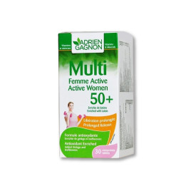 ADRIEN GAGNON Multi Femme active 50+, 30 comprimés