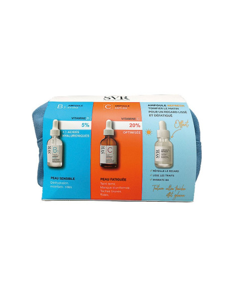 SVR Coffret [B3] Hydra + [C] Anti-Ox + Ampoule Refresh
