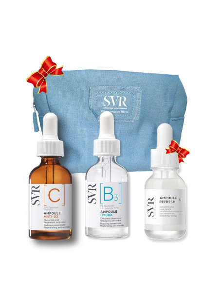 SVR Coffret [B3] Hydra + [C] Anti-Ox + Ampoule Refresh