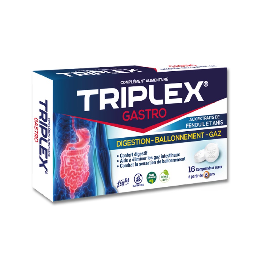 TRIPLEX GASTRO, 16 comprimés