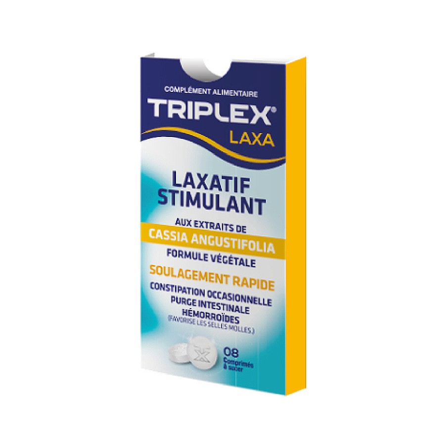 TRIPLEX LAXA, 8 comprimés