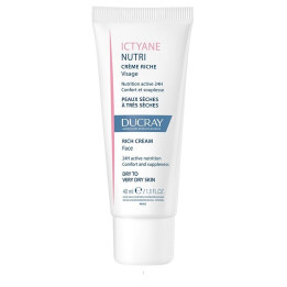 DUCRAY ICTYANE NUTRI Crème riche visage 40 ML