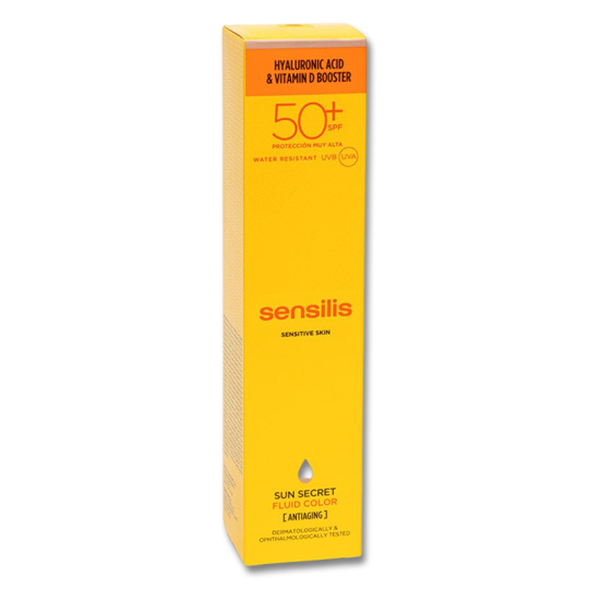 SENSILIS Soin pour le Visage Anti-âge Fluide Teinté SPF50+