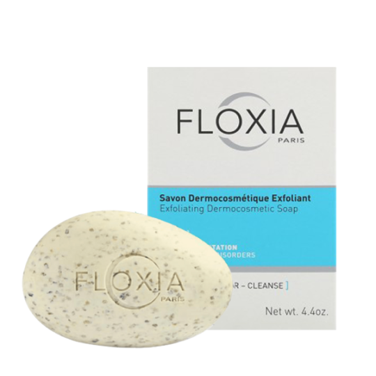 FLOXIA Savon Dermocosmétique Exfoliant 125 gr