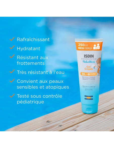 ISDIN Fotoprotector Gel Cream Pediatrics SPF50 | Paraland