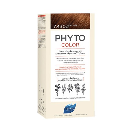 Phyto PhytoColor N° 7.43 Blond Cuivré Doré