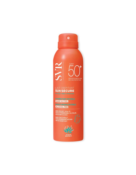 SVR Sun Secure Lait Crépitant SPF50+ 200ml SVR Sun Secure Lait Crépitant SPF50+ 200ml