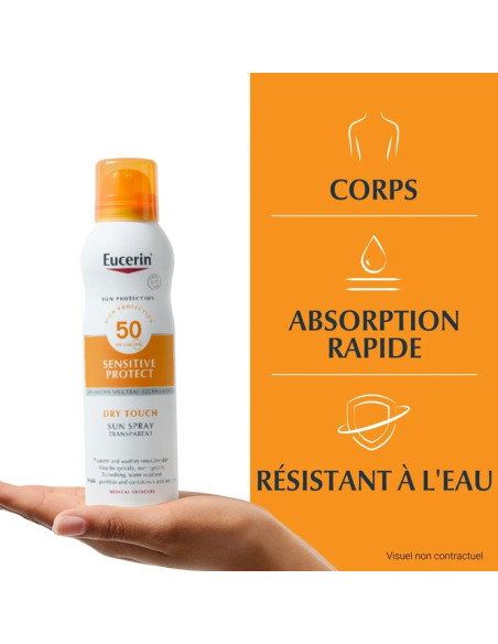 Eucerin Sun Sensitive Protect Brume Transparente SPF50