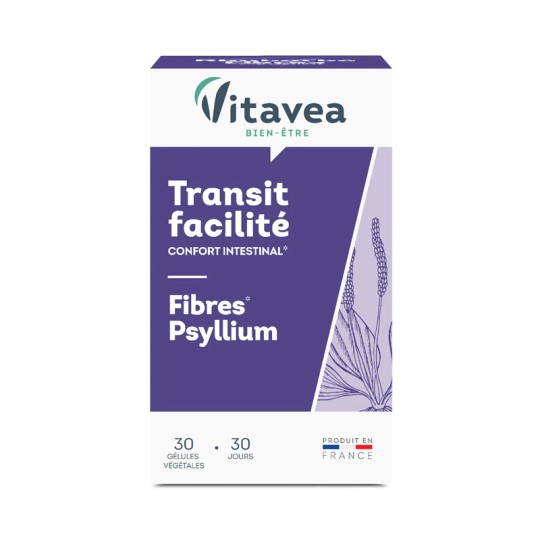 Vitavea Transit Facilité - Fibres Psyllium, Bien-être Digestif