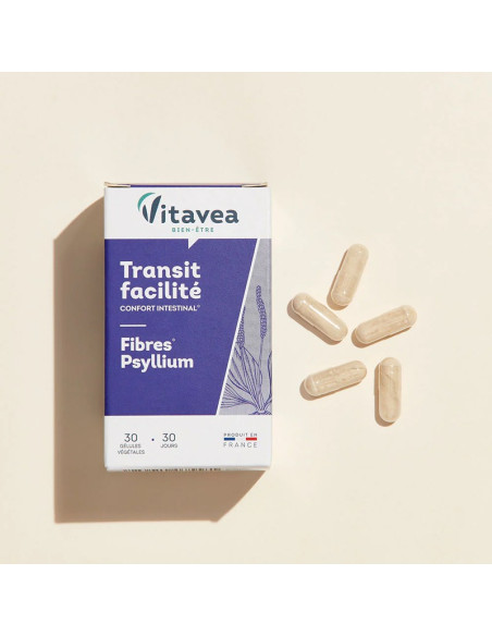 Vitavea Transit Facilité - Fibres Psyllium, Bien-être Digestif Vitavea Transit Facilité - Fibres Psyllium, Bien-être Digestif