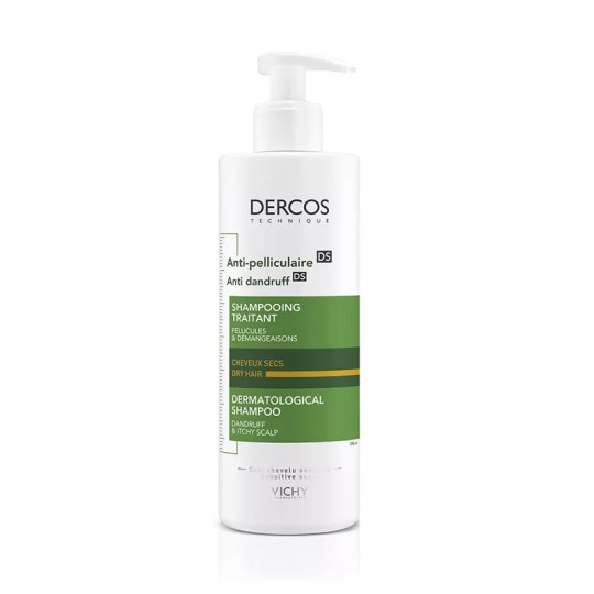 Vichy Dercos Shampooing Antipelliculaire Cheveux Secs 400ml