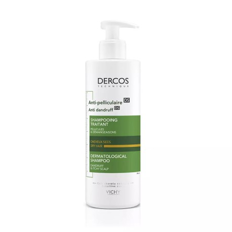 Vichy Dercos Shampooing Antipelliculaire Cheveux Secs 400ml