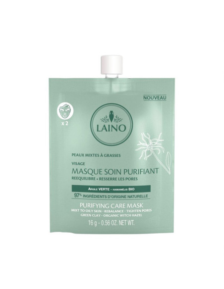 Laino Masque Soin Purifiant Visage Laino Masque Soin Purifiant Visage