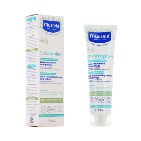 Mustela Stelatopia+ Crème Relipidante Anti-Grattage Bio