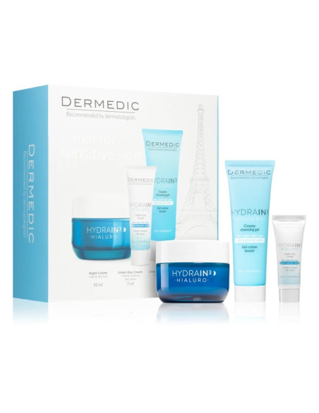 Dermedic Hydrain 3 Coffret Relief For Sensitive Skin Dermedic Hydrain 3 Coffret Relief For Sensitive Skin