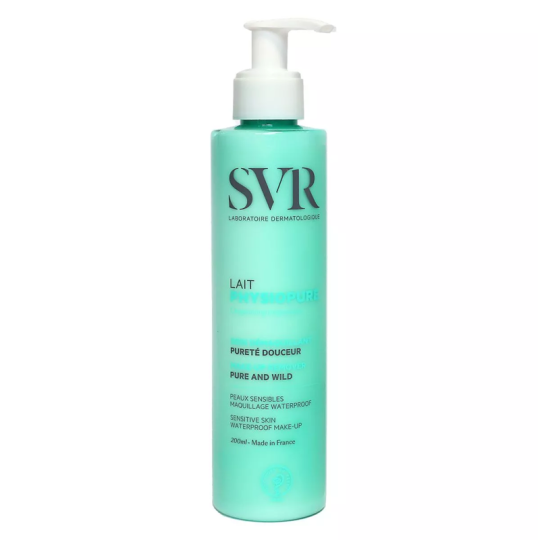 SVR physiopure lait démaquillant 200ml