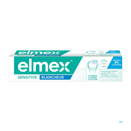 ELMEX Dentifrice Sensitive Blancheur 75 ML