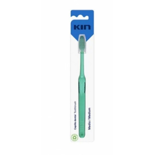 KIN Brosse à Dents Medium Mi-Durs