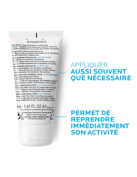La Roche-Posay Cicaplast Mains Crème Réparatrice 50ml