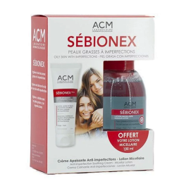 ACM Sébionex Trio Crème Apaisante + Lotion Micellaire