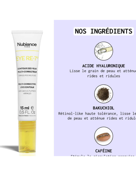 Nubiance EYE RE-7® Contour Des Yeux Multi-correcteur