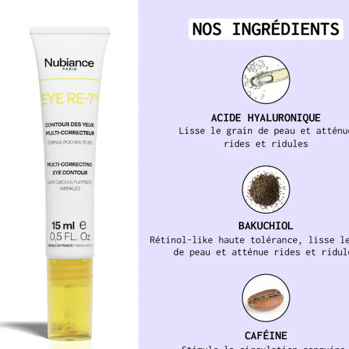 Nubiance EYE RE-7® Contour Des Yeux Multi-correcteur