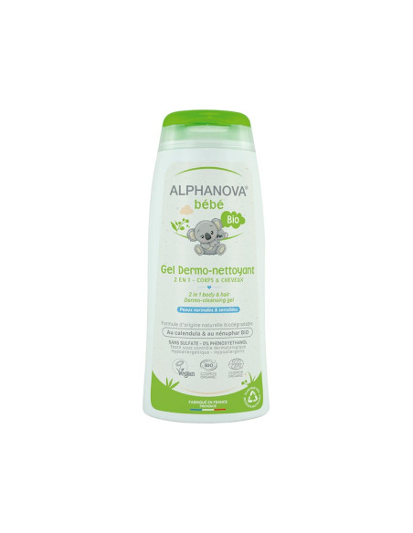 Alphanova Bébé Dermo-Nettoyant Cheveux Et Corps