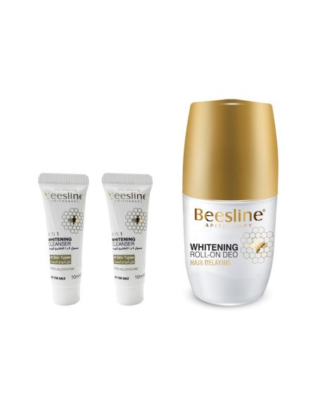 Beesline Duo Whitening Roll-On Déo + Gel Nettoyant