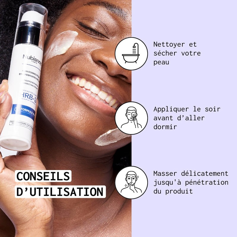 Nubiance Soin Correcteur Hyperpigmentation HRB-3 Nuit