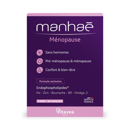 Vitavea Manhaé Ménopause 1 Mois 30 Capsules