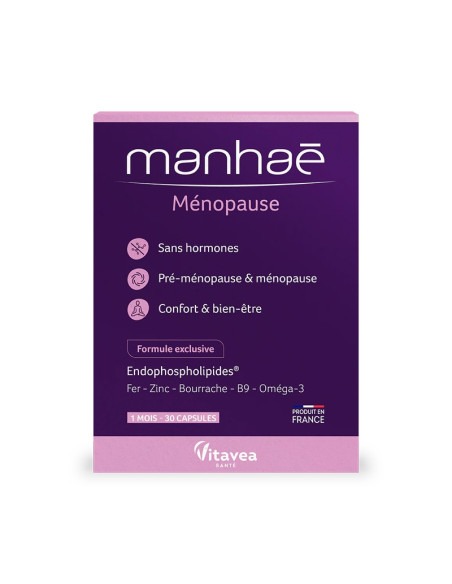 Vitavea Manhaé Ménopause 1 Mois 30 Capsules