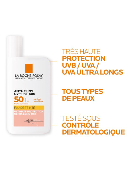 La Roche-Posay Anthelios UVMune 400 Fluide Teinté SPF50+