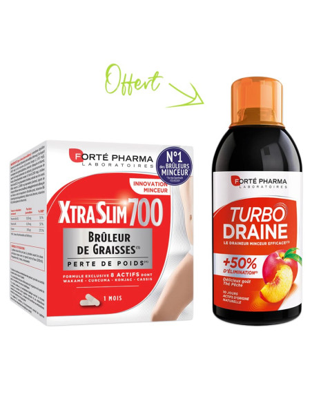 Forté Pharma XtraSlim 700 + TurboDraine Offert