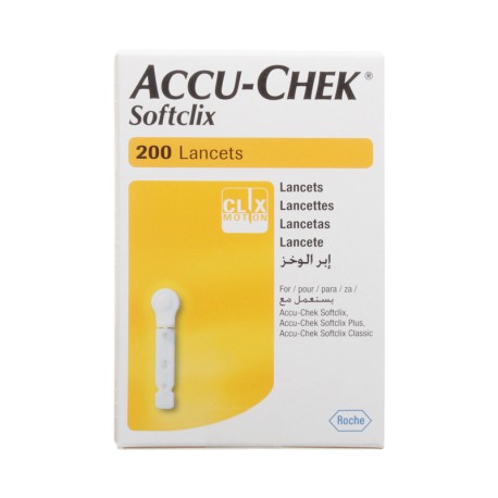 Accu-Chek Softclix Lancettes x200