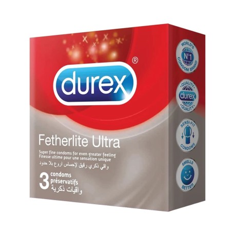 Préservatif Durex Fetherlite Ultra