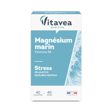 Vitavea Magnésium Marin 40 Jours