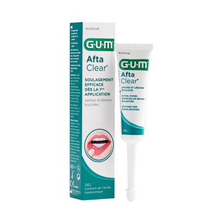 Gum AftaClear Gel Aphtes et Lesions Buccales