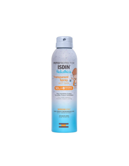ISDIN Fotoprotector Pediatrics Transparent Spray Wet Skin