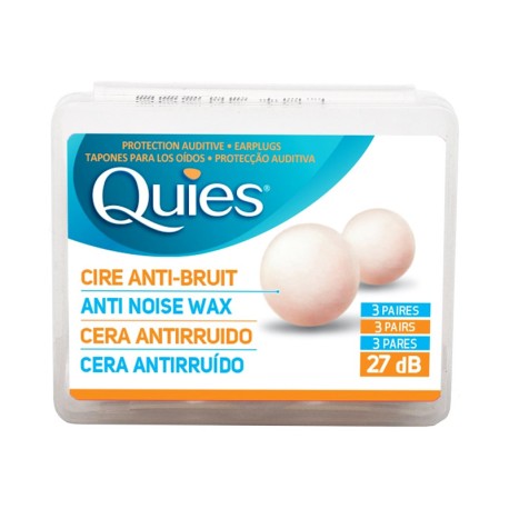 Quies Protection Auditive Boules En Cire Naturelle