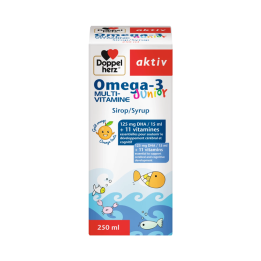 Doppelherz Aktiv Omega-3 Junior Multi-Vitamine Sirop