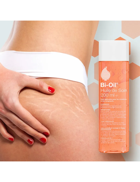 Bi-Oil Huile de Soin Hydratante Cicatrices & Vergetures